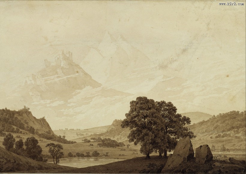 卡斯帕·大卫·弗里德里希绘画系列图片