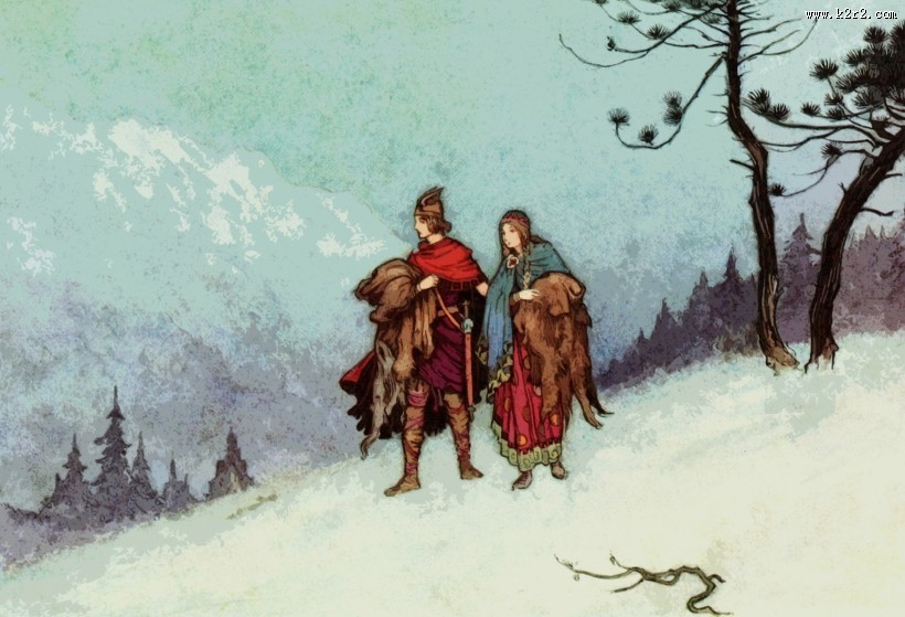 复古童话插画桌面壁纸大全