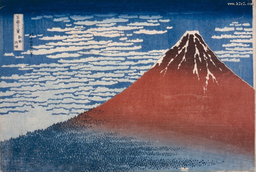 葛饰北斋绘画系列图片