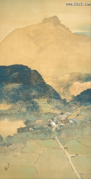 桥本关雪绘画系列二图片