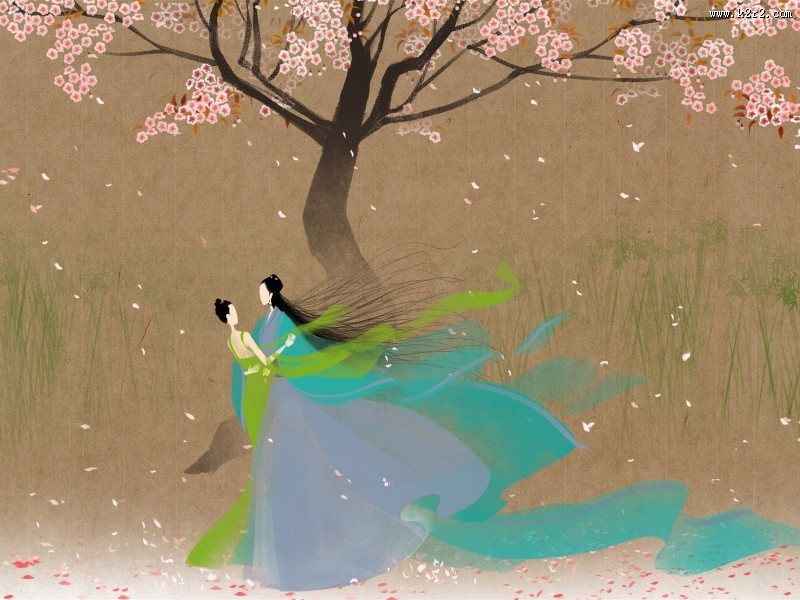 太子妃升职记古风无脸群像绘画图片