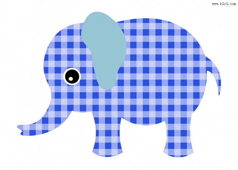 剪贴大象图片