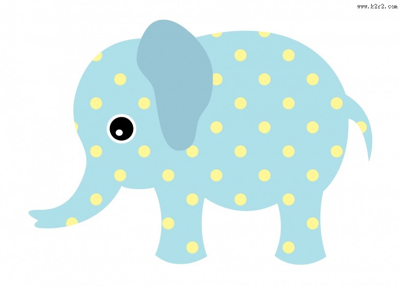 剪贴大象图片