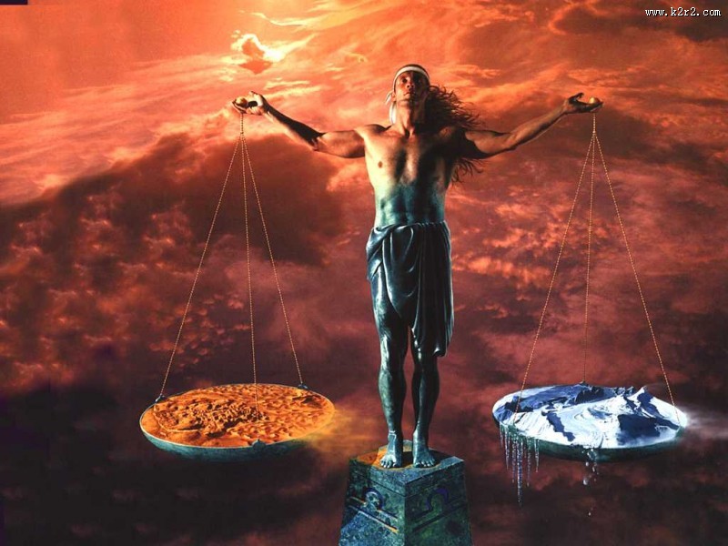 手绘十二星座图片