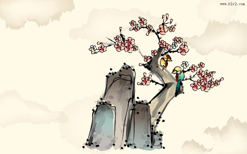 中国山水画图片