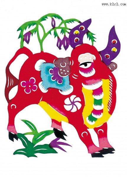 生肖剪纸图片