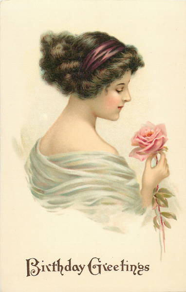 欧美复古手绘人物png图片