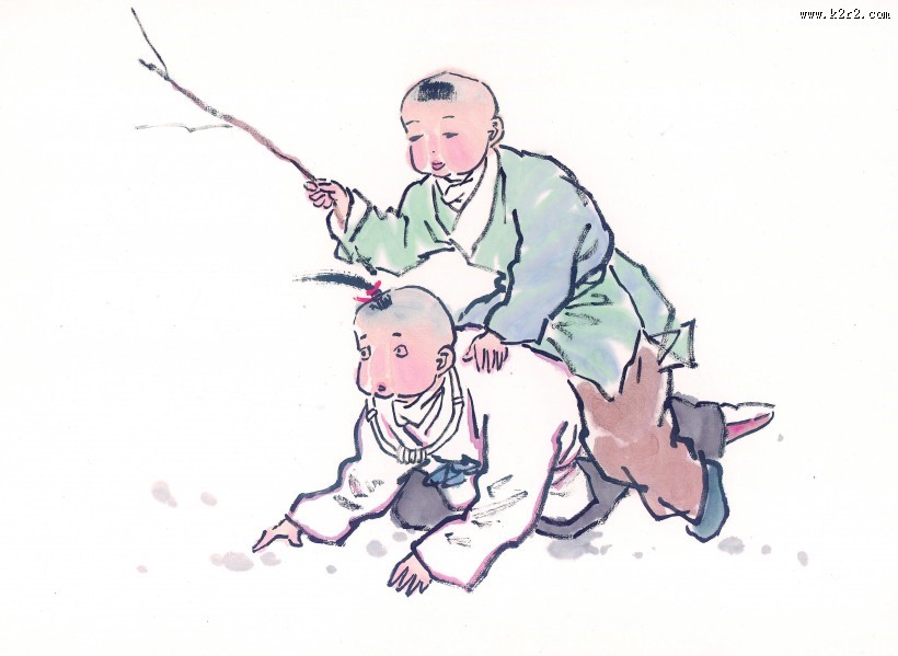 《童心》国画图片大全