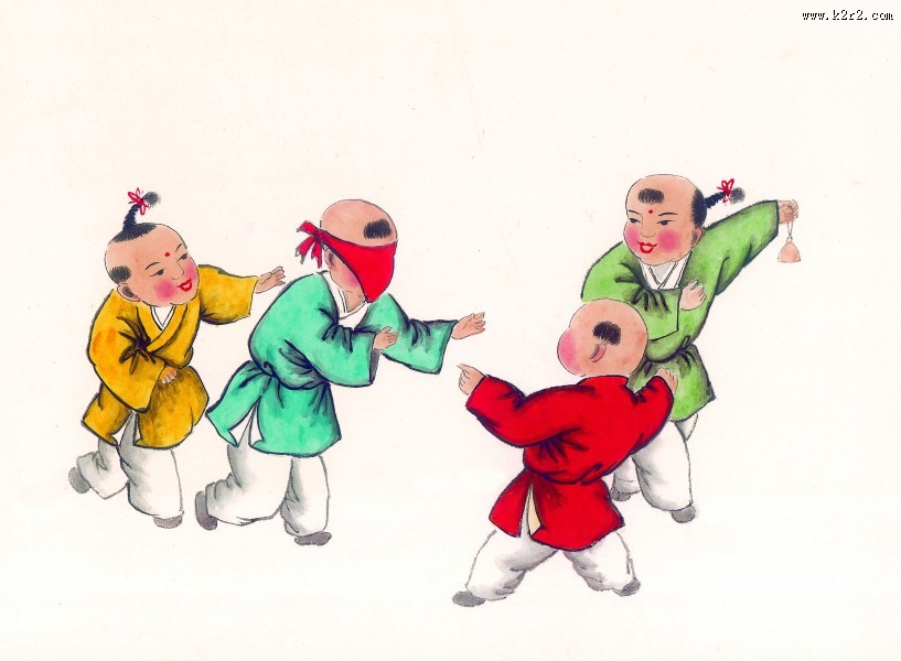 《童心》国画图片大全