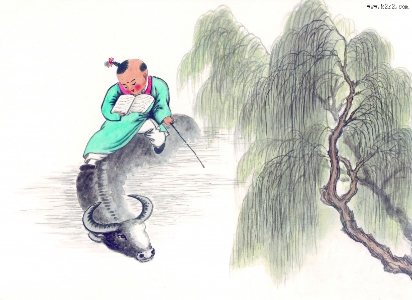 《童心》国画图片大全