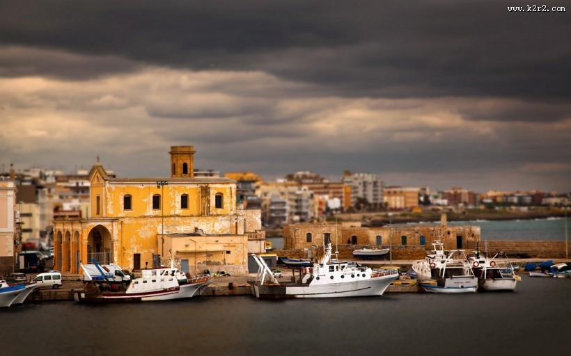 移轴镜头下世界的图片