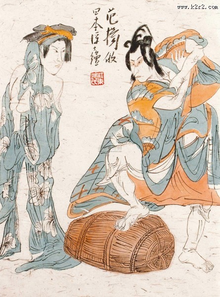 日本浮世绘图片