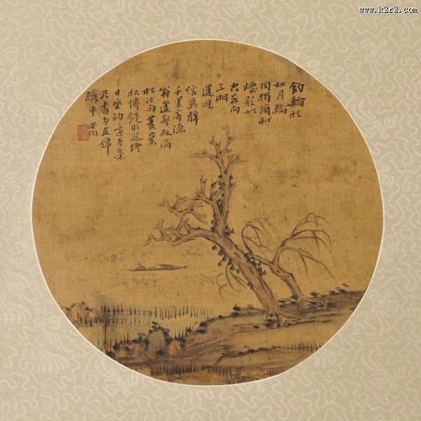 团山扇面图片大全