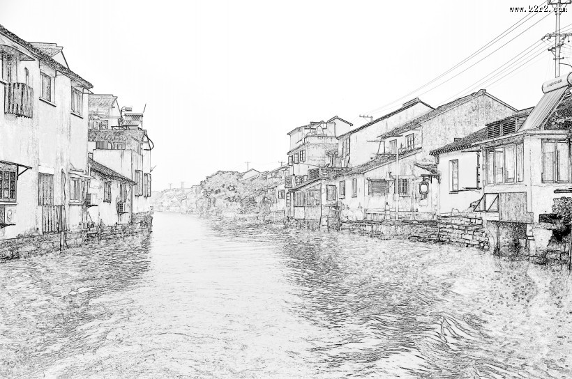 江南写意风景图片大全