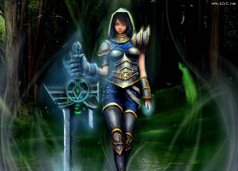 《英雄联盟》英雄角色插画图片