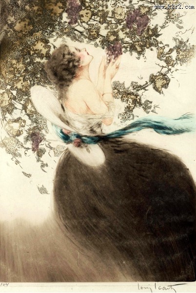 Louis水彩绘画作品大全