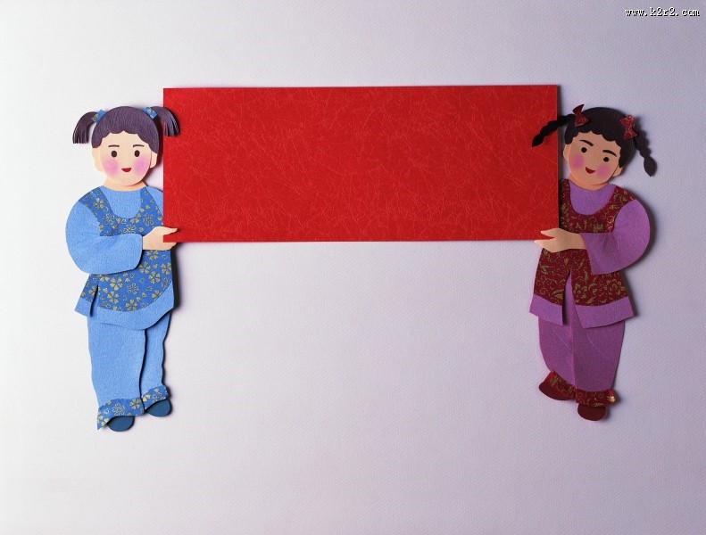 儿童场景纸雕图片大全