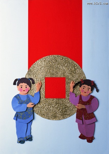 儿童场景纸雕图片大全