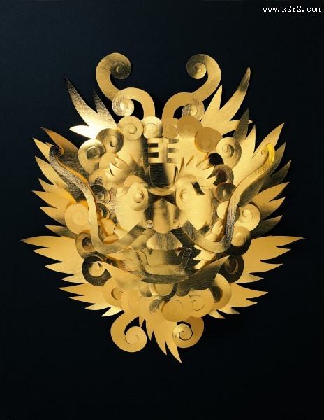 龙的纸雕图片大全