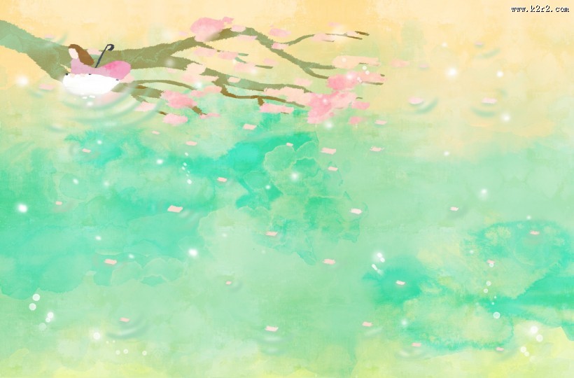 春天插画图片大全