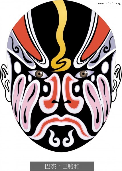 戏剧脸谱大全图片