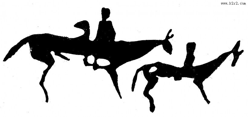 原始社会岩画图片大全