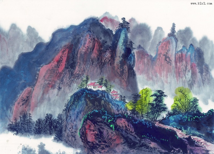 国画山水图片大全