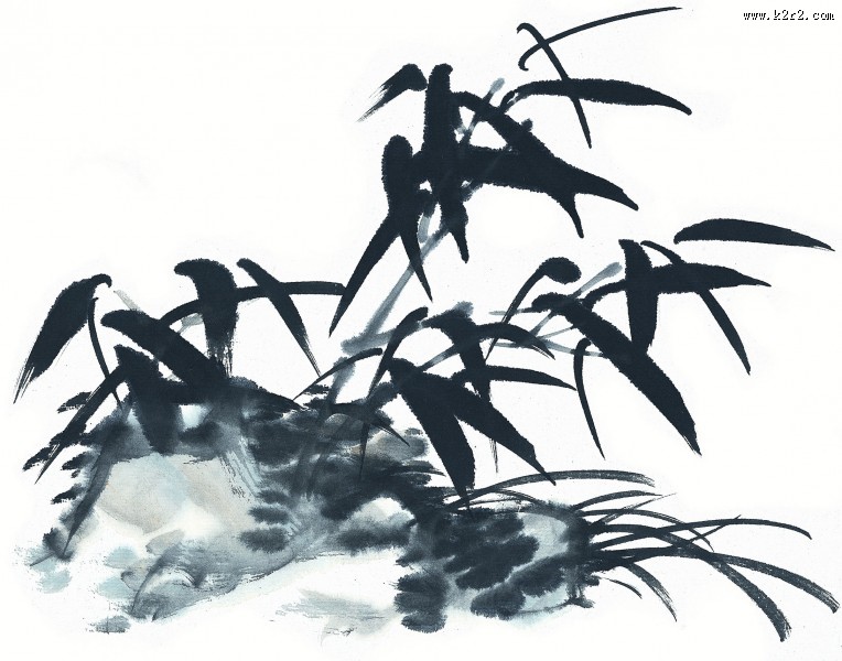 水墨竹子图片大全