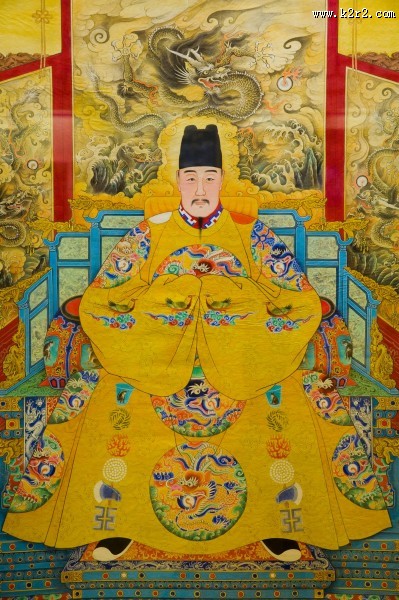 古代帝王像图片