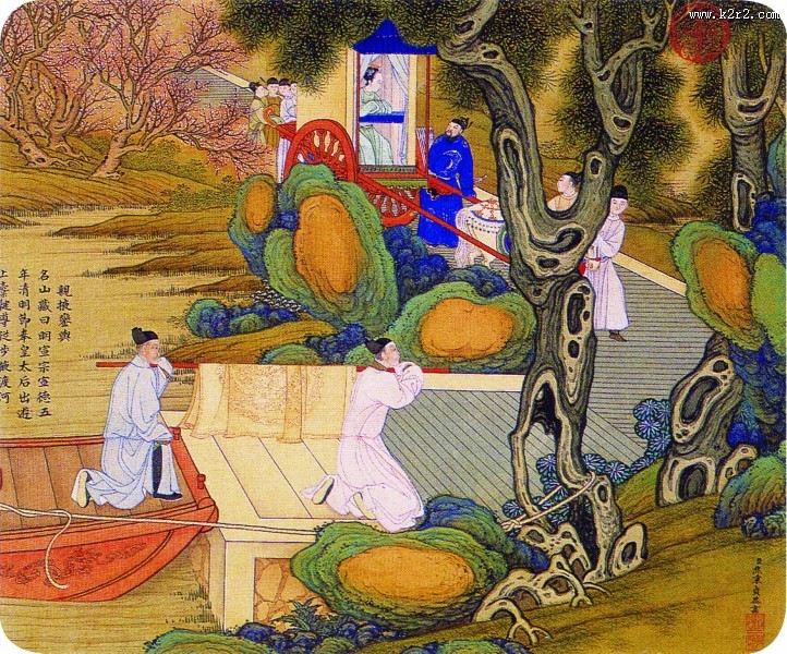 中国古典人物生活图片