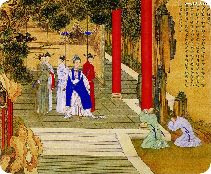 中国古典人物生活图片