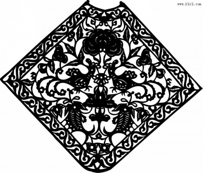 传统服饰花纹图片