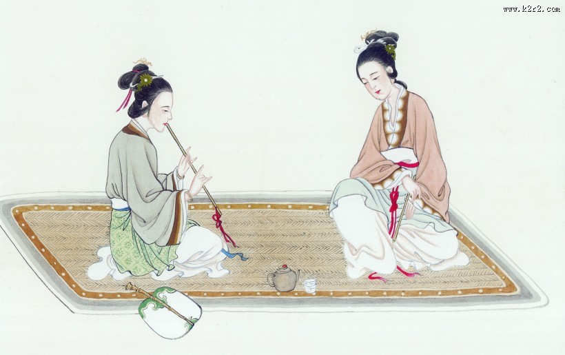 红楼梦人物绘画图片