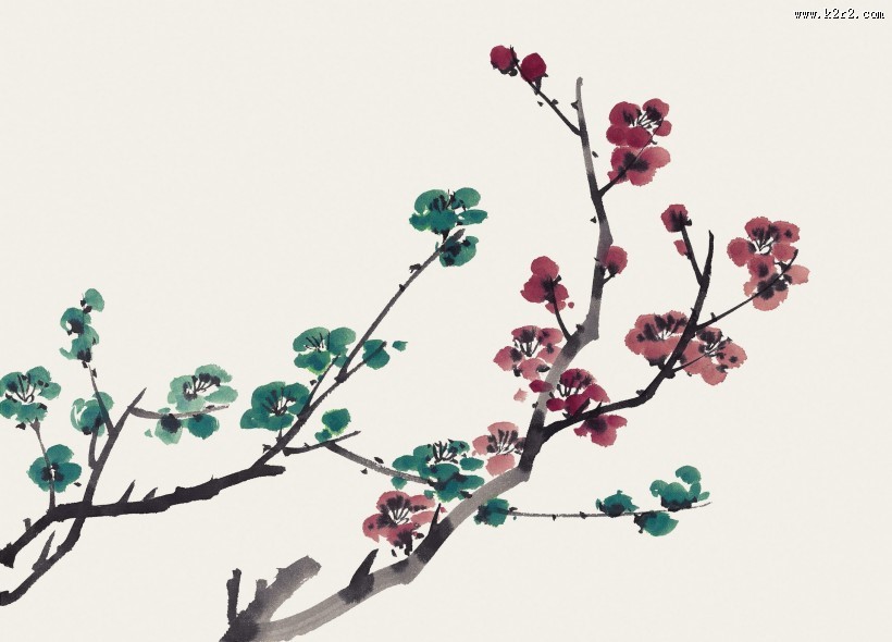 国画梅花图片大全