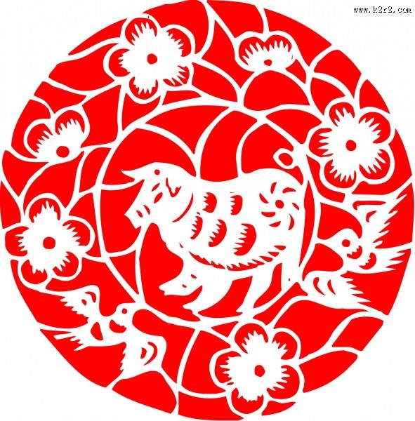 十二生肖剪纸图片大全