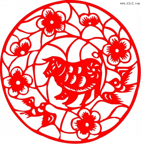 十二生肖剪纸图片大全