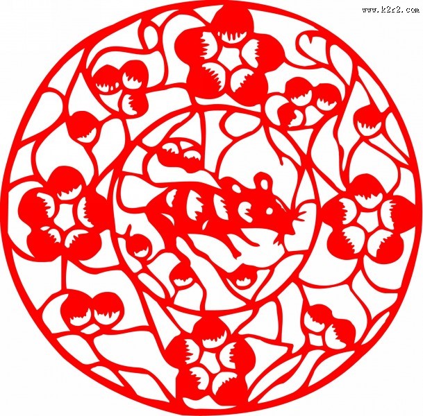 十二生肖剪纸图片大全