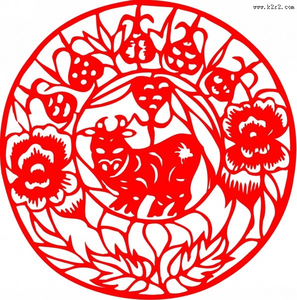 十二生肖剪纸图片大全