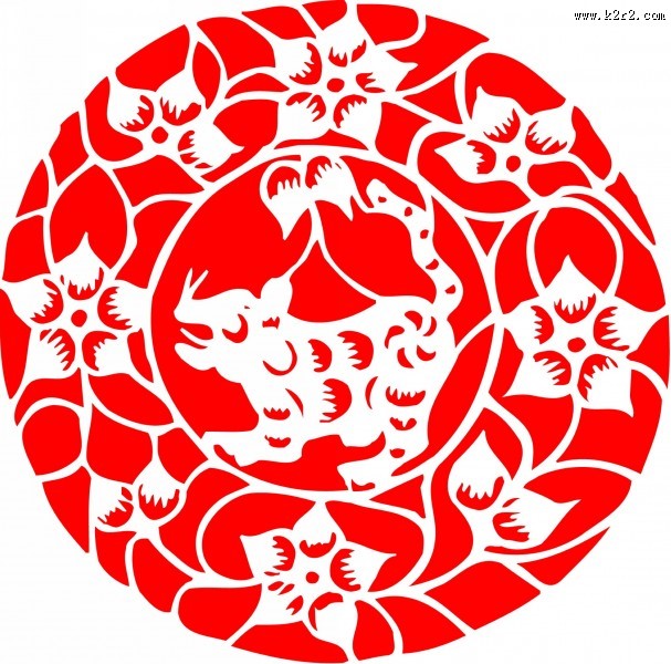 十二生肖剪纸图片大全