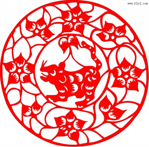 十二生肖剪纸图片大全