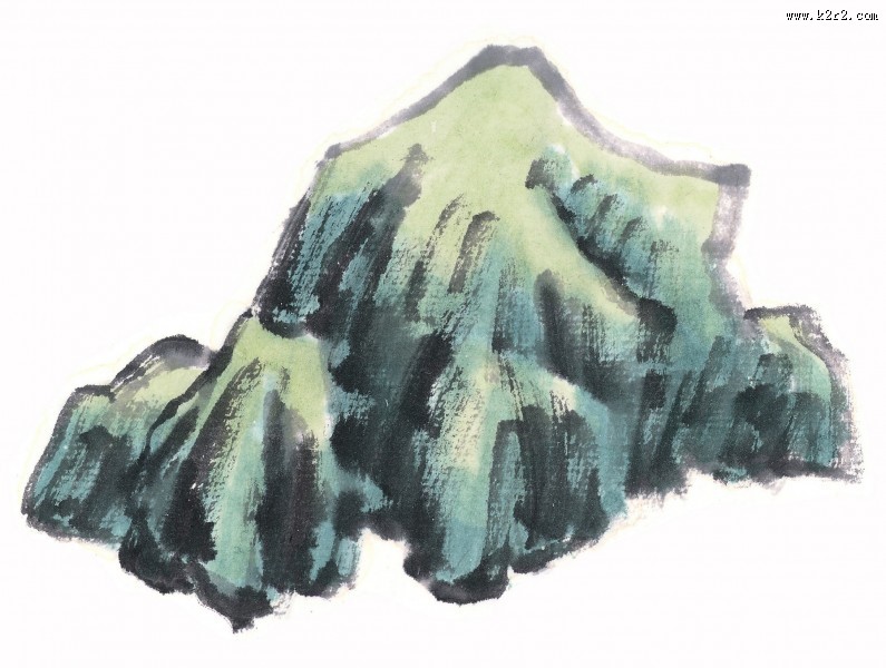 国画幽谷图片大全