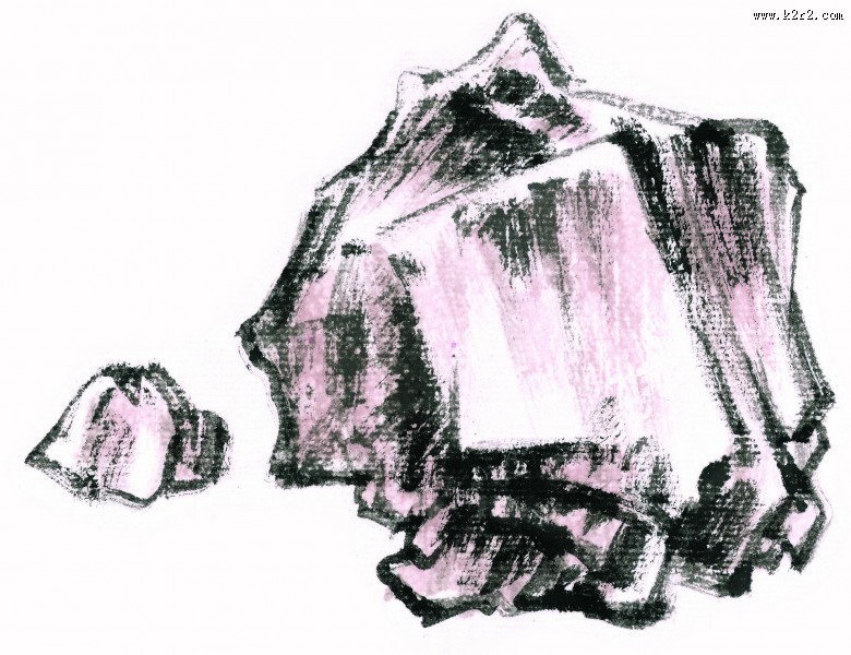 国画幽谷图片大全