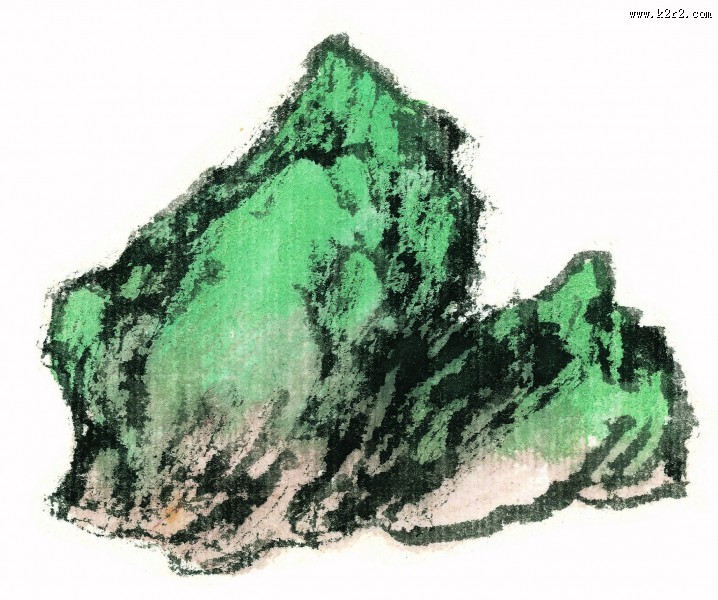 国画幽谷图片大全