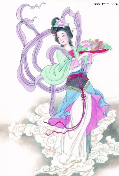 工笔古典仕女图片大全