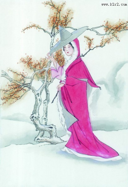 工笔古典仕女图片大全