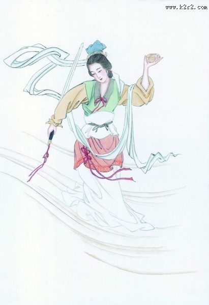 工笔古典仕女图片大全