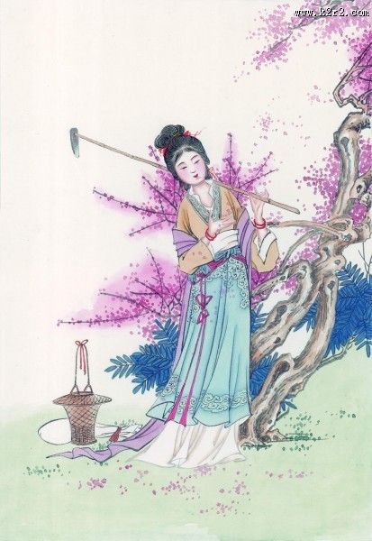 工笔古典仕女图片大全