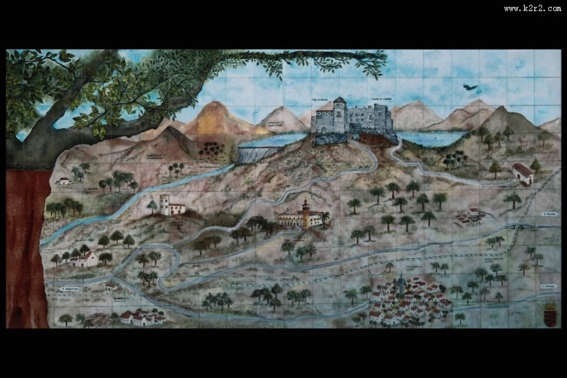 宗教瓷砖壁画图片