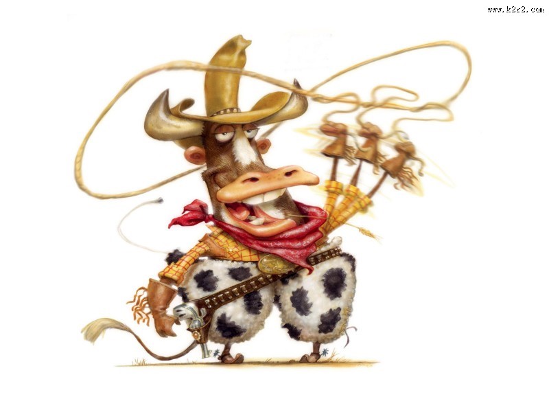 幽默卡通插画图片