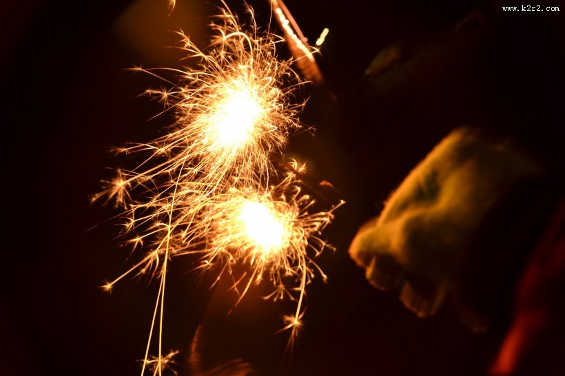 唯美闪耀的星光棒图片